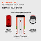LEZYNE Luz Trasera Radar Pro 300