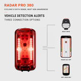 LEZYNE Luz Trasera Radar Pro 300